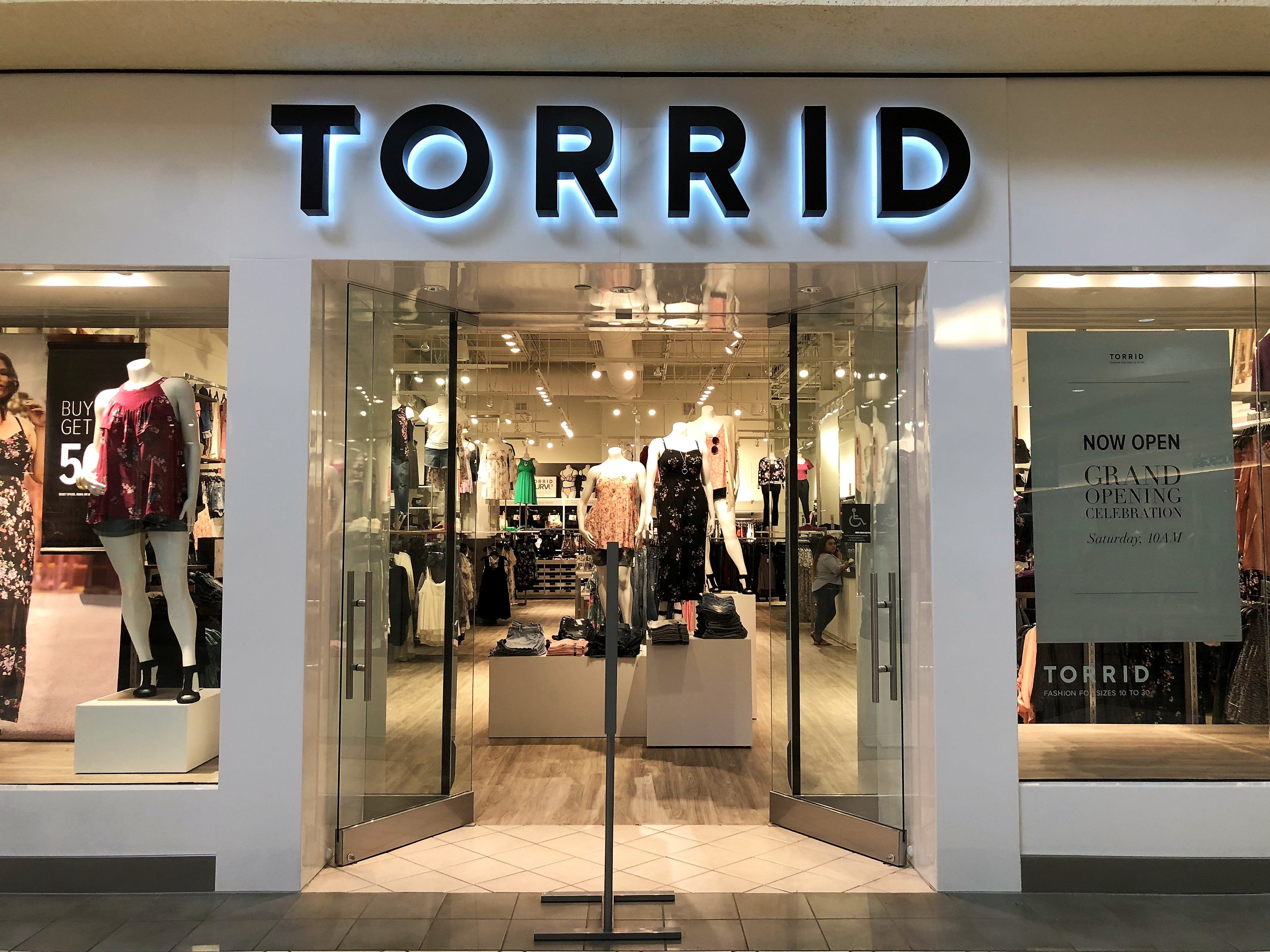 clothing stores like torrid